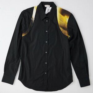 Alexander McQueen Harness Button Shirt sz 16